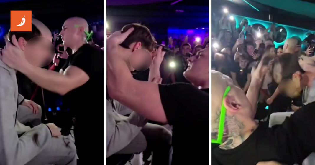 Desingerica na pozornici kluba u Našicama obrijao obožavatelju glavu