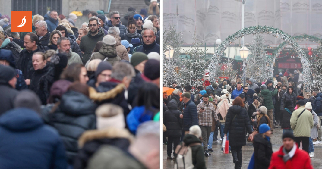 FOTO Trg bana Jelačića danas je bio krcat