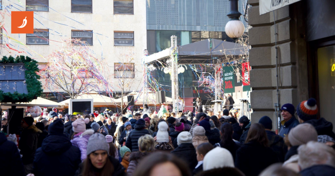 UŽIVO Kako izgleda Cvjetni trg na Staru godinu