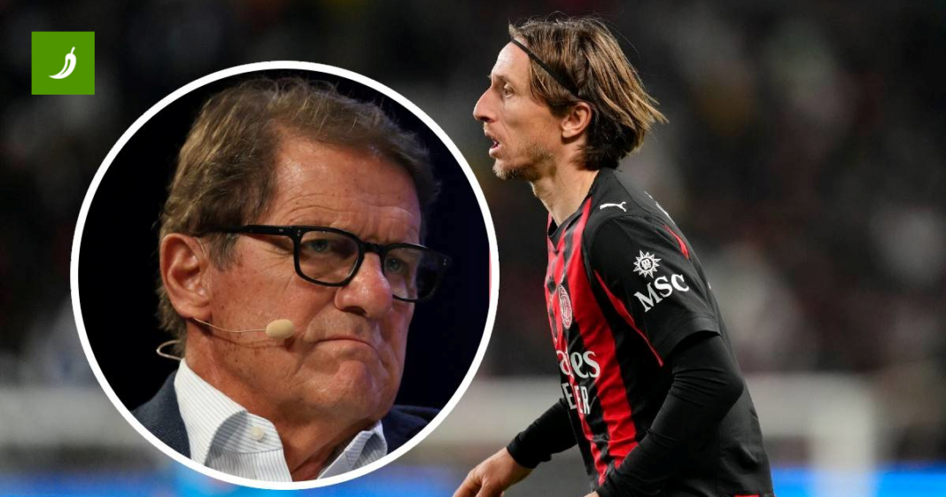 Capello upozorava Milan: Treba istaknuti pad Modrića