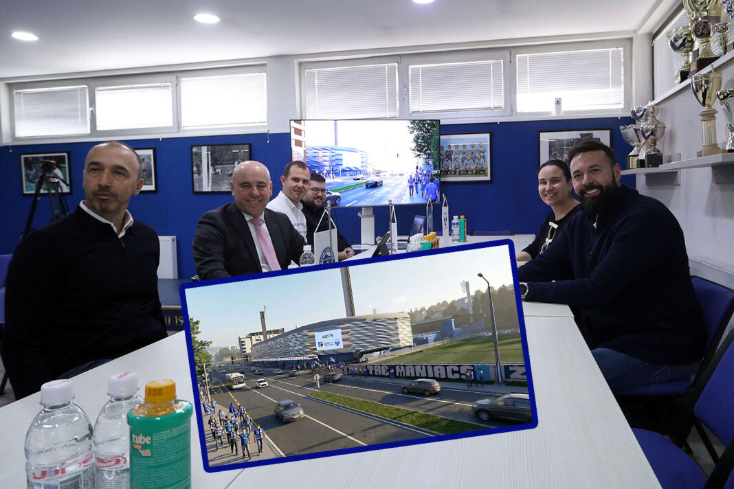 FOTO/ Kako smo i najavili: Željo kreće u projekat nove fasade sjeverne tribine