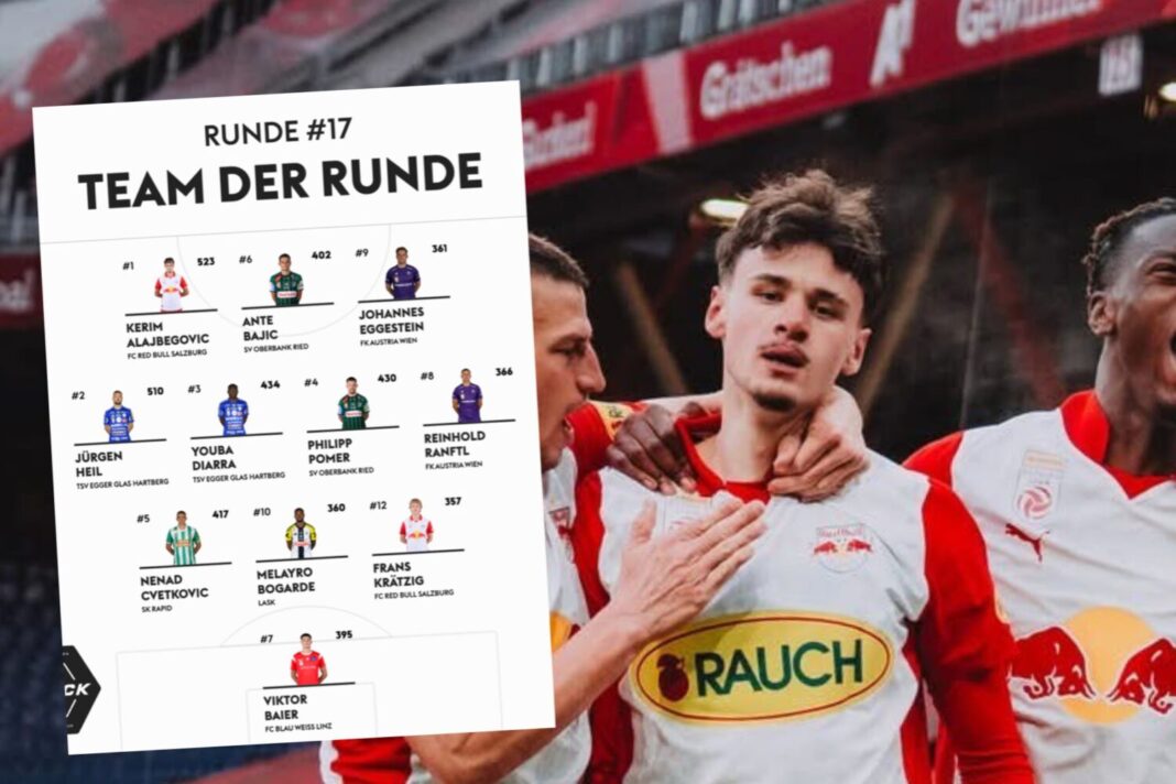 Foto/ Kerim Alajbegović predvodi najbolji tim 17. kola austrijske Bundeslige