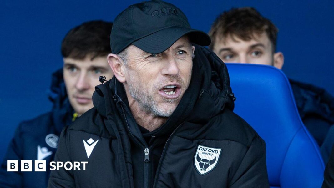 Gary Rowett: Oxford United smijenio glavnog trenera