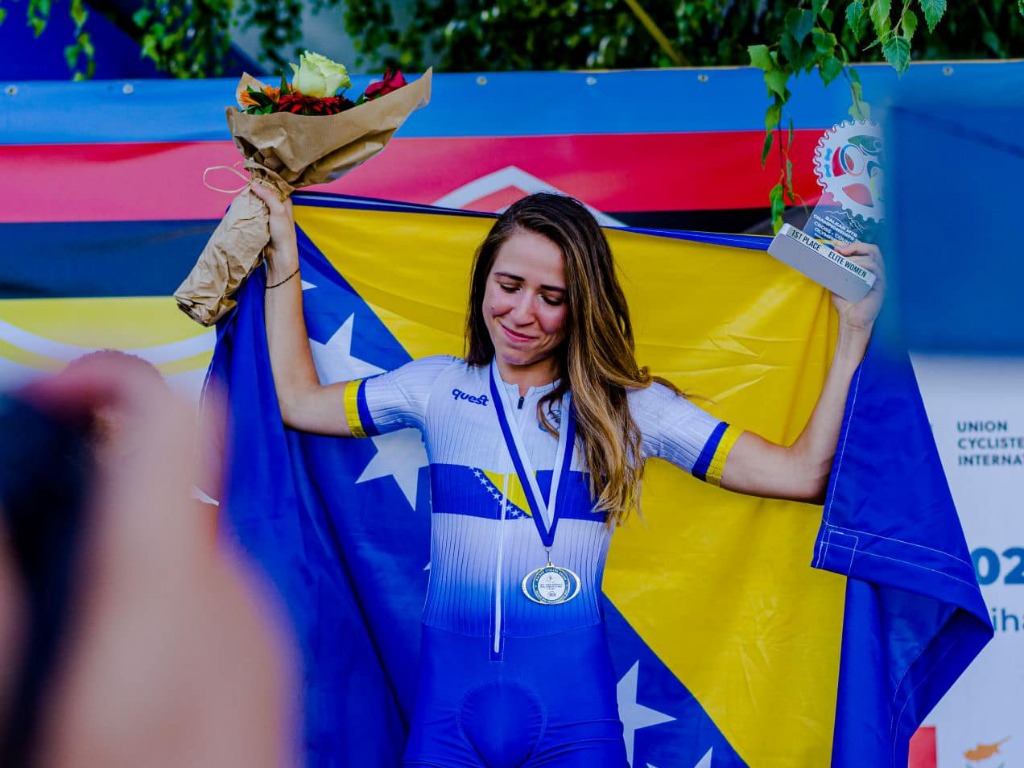 Najbolja bh. biciklistkinja Lejla Njemčević predložena za Državnu nagradu za sport