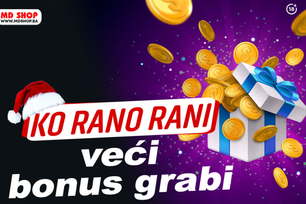 PROMO/ MD Shop: Ko rano rani, veći bonus grabi!