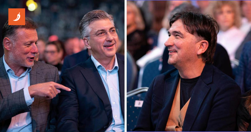 Plenković, Dalić… Poznata lica na koncertu klape Intrade u zagrebačkoj Areni