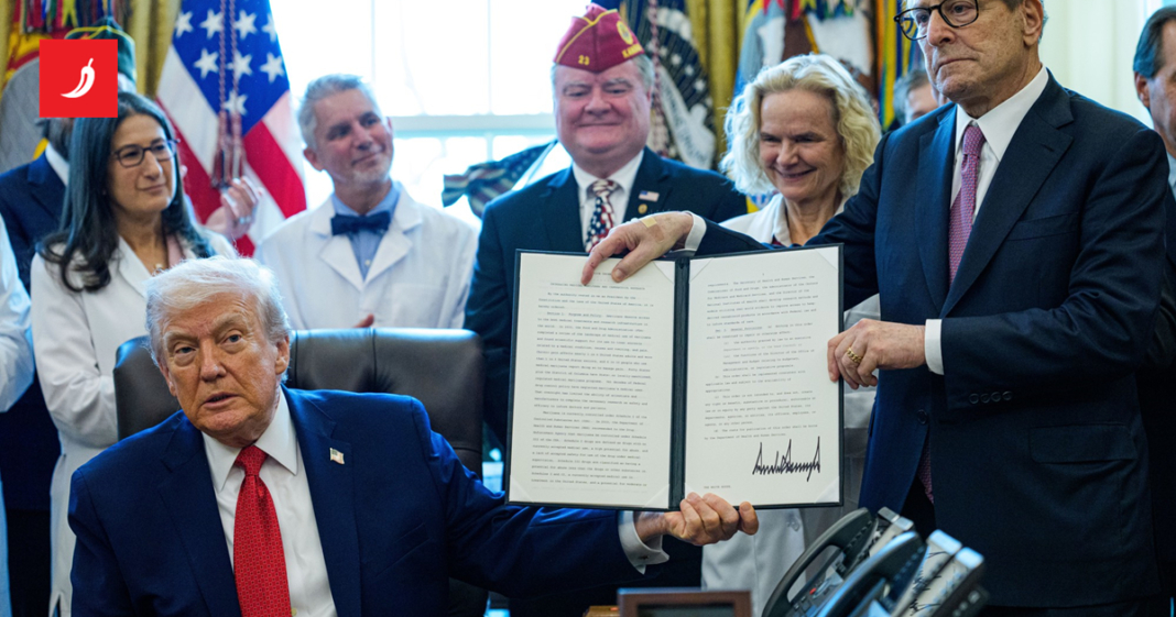 Trump proglasio marihuanu manje opasnom drogom