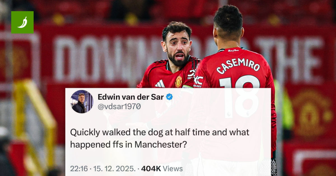 Van der Sar: Na poluvremenu sam otišao prošetati psa. Što se dogodilo u Manchesteru?