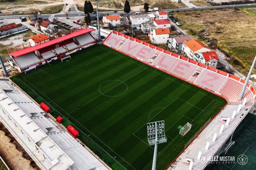 Velež potvrdio da uskoro kreće izgradnja nove tribine na stadionu Rođeni