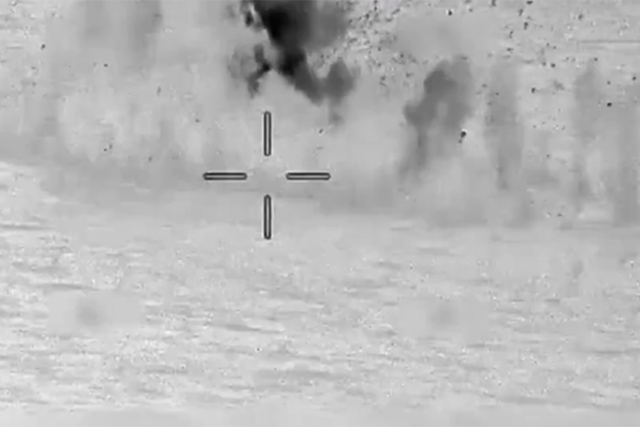 ZASTRAŠUJUĆA SNIMKA IZ ZRAKA: Američka vojska izvršila smrtonosni udar…