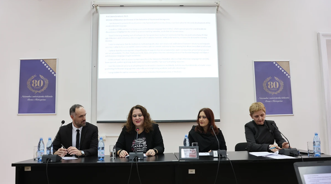 Promocija udžbenika „Bosnian Language for Non-Native Speakers“ u NUBBiH: Novi korak u učenju bosanskog jezika