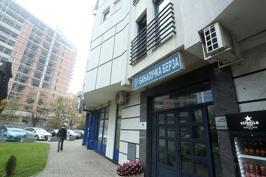 Na Banjalučkoj berzi promet veći od miliona maraka