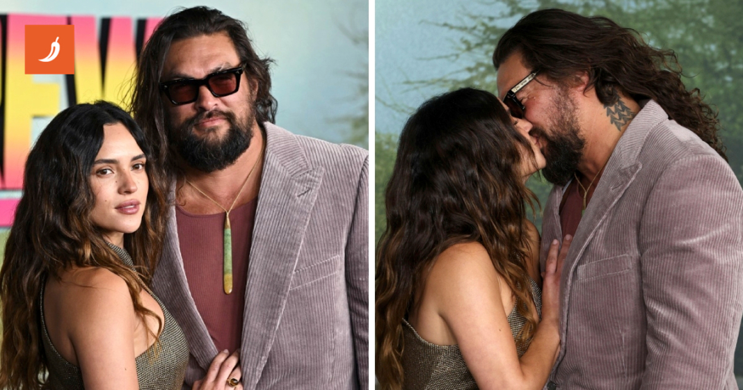 Jason Momoa (46) i Adria Arjona (33) ljubili su se na premijeri filma