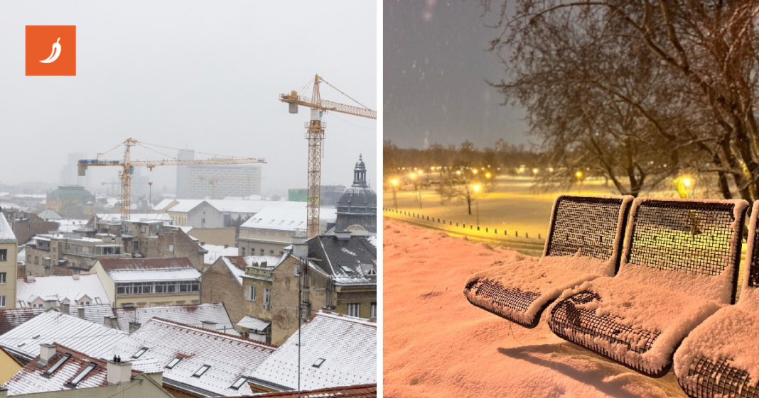 FOTO I VIDEO Snijeg je zabijelio Zagreb, pogledajte prizore iz grada