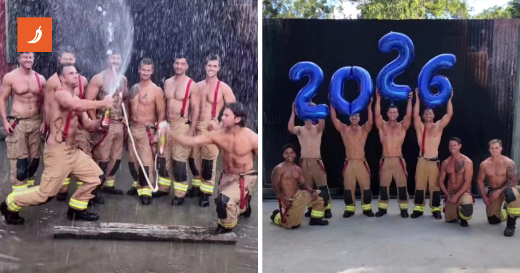 Australski vatrogasci oduševili su novogodišnjom čestitkom, polijevali se šampanjcem