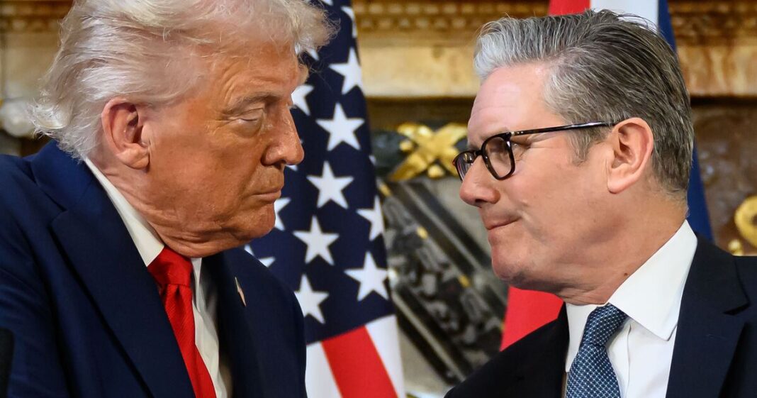 Keir Starmer je primoran da prizna poniženje Donalda Trampa