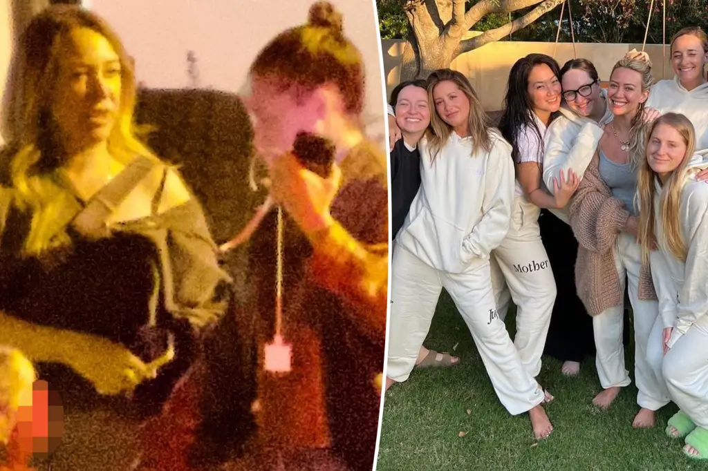 Ashley Tisdale i Haylie Duff ponovo su se okupile na porodičnom izletu usred grupne drame o toksičnim mamama