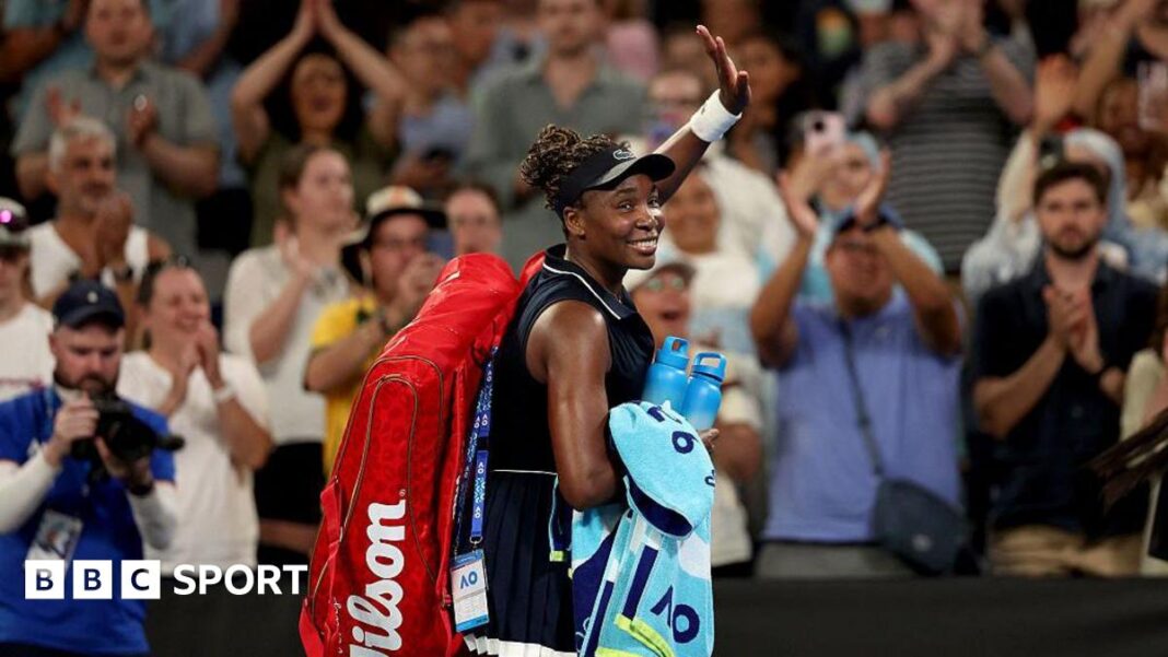 Australian Open 2026: Rekordni dan Venus Vilijams završio tesnim porazom u prvom kolu