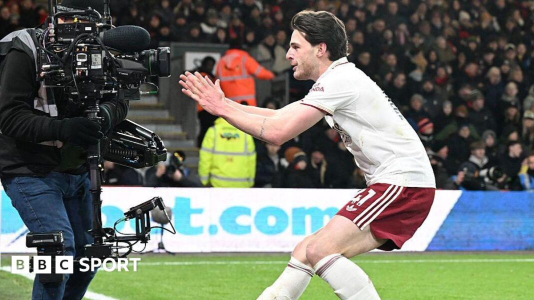 Declan Rice: Veznjak Arsenala ‘nateže se do granice’ prije još jedne ‘majstorske klase’