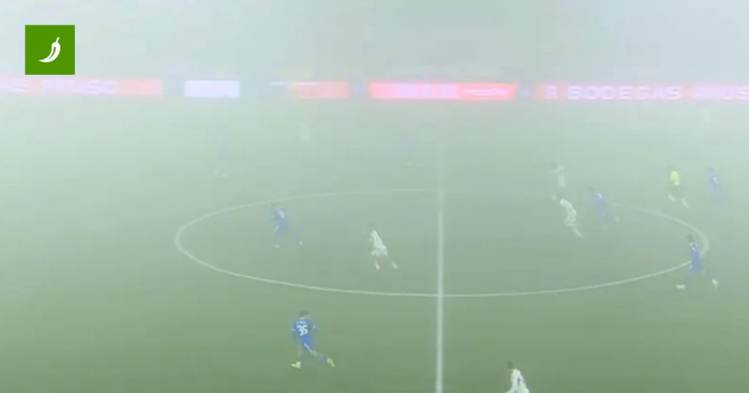 FOTO Magla prekinula prijenos Realove utakmice. Navijači: Neshvatljivo