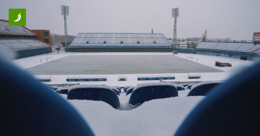 FOTO Maksimir je potpuno bijel. Dinamo objavio kako izgleda stadion