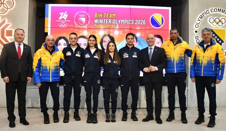 FOTO/ Predstavljen bh. tim olimpijaca za ZOI Milano Cortina 2026