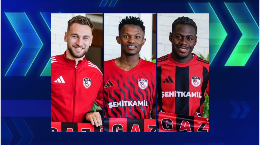 Gaziantep je u svoj tim dodao Denisa Drăguşa, Viktora Ntino-Emo Gidada i Karamba Gassamu. Gaziantep je u svoj tim dodao Denisa Drăguşa, Viktora Ntino-Emo Gidada i Karamba Gassamu.