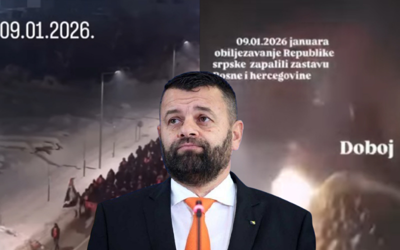 Hurtić o paljenju zastave BiH u Doboju: Ovo je crvena linija i direktan napad na državu, nadležni moraju hitno reagovati Hurtić o paljenju zastave BiH u Doboju: Ovo je crvena linija i direktan napad na državu, nadležni moraju hitno reagovati
