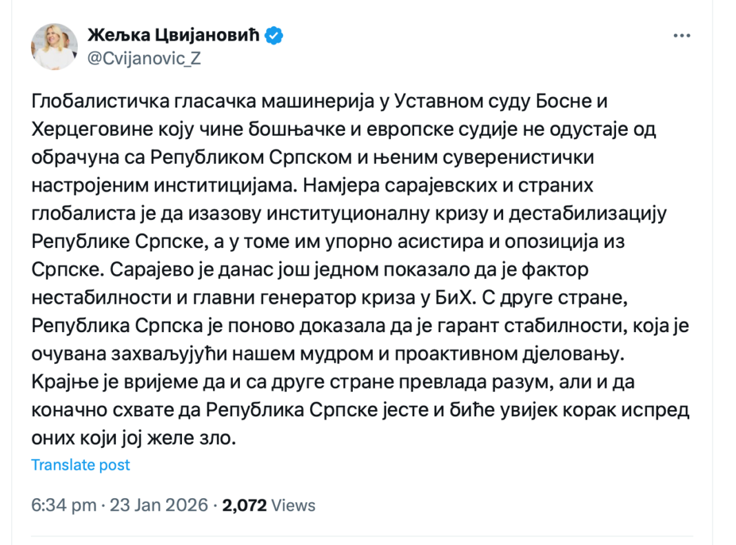 Imali usaglašene stavove sa SNSD-om: Marin Vukoja i Valerija Galić glasali protiv odluke o proglašavanju Vlade RS neustavnom! – Istraga .ba