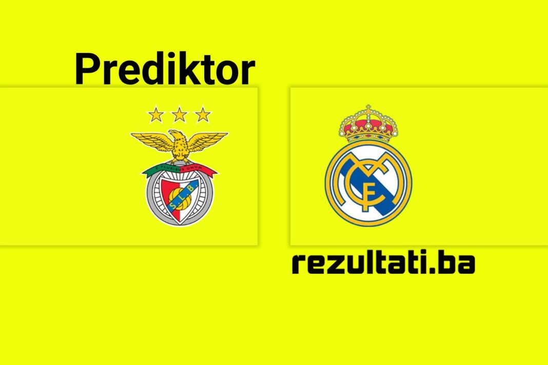 Liga Šampiona: Benfica – Real Madrid: Golovi, oba daju, kartoni…