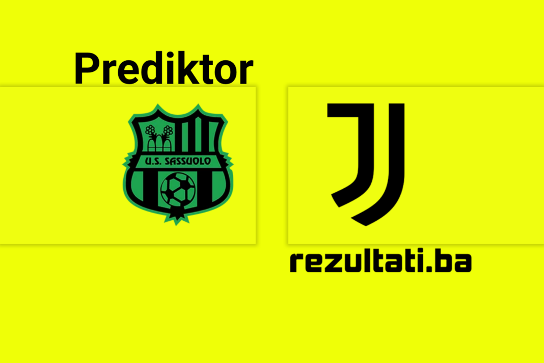 MATCHDAY/ Prediktor Sassuolo – Juventus: Golovi, dvoznak, korneri…