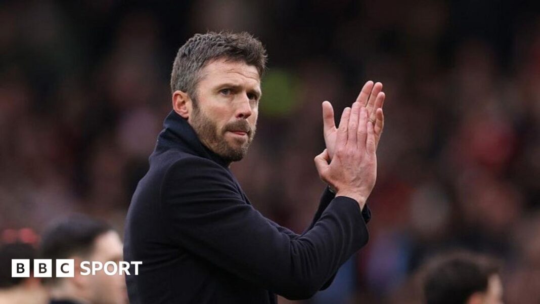 Michael Carrick zahvaljuje navijačima Man Utd-a na podršci prije protesta