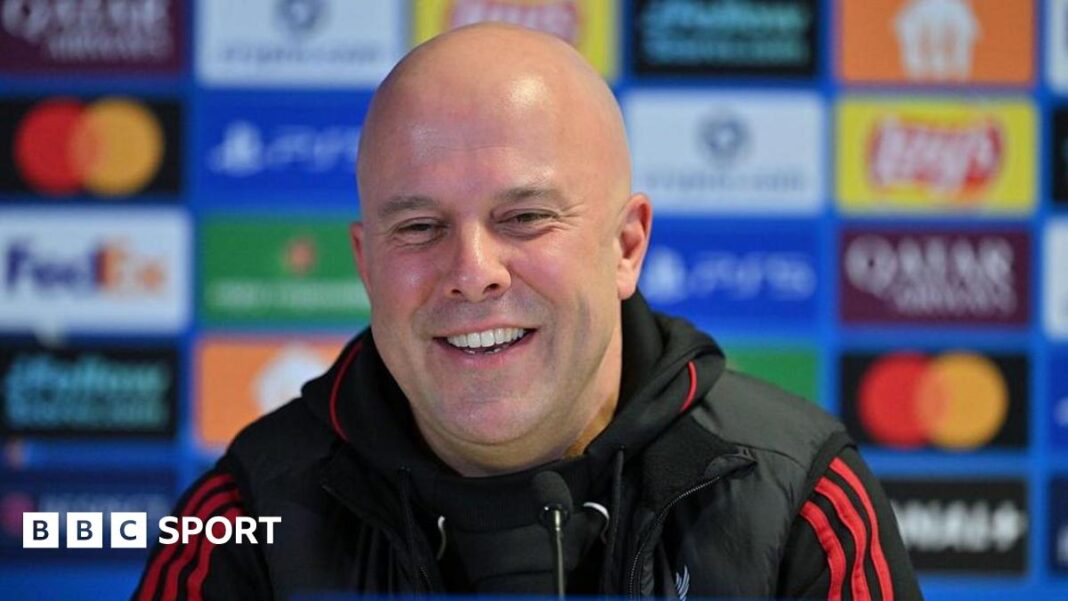 Mohamed Salah: Arne Slot sugeriše da će napadač Liverpoola početi protiv Marseillea