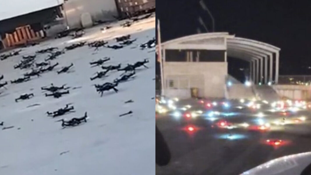 Novogodišnji performans u Budvi nije uspio: Dronovi padali sa neba Novogodišnji performans u Budvi nije uspio: Dronovi padali sa neba