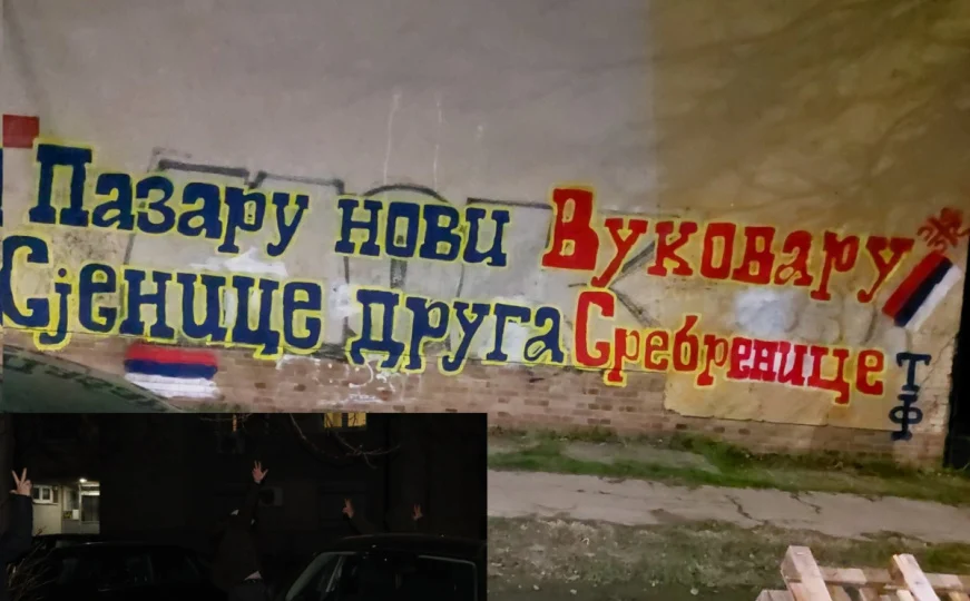 Osvanuo grafit mržnje u Pančevu: Policija istražuje poruke koje veličaju ratne zločine