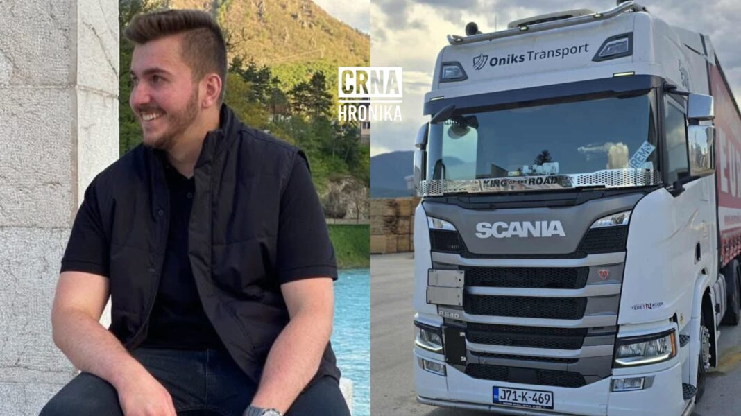Preminuo 26-godišnji vozač kamiona Admir Huremović