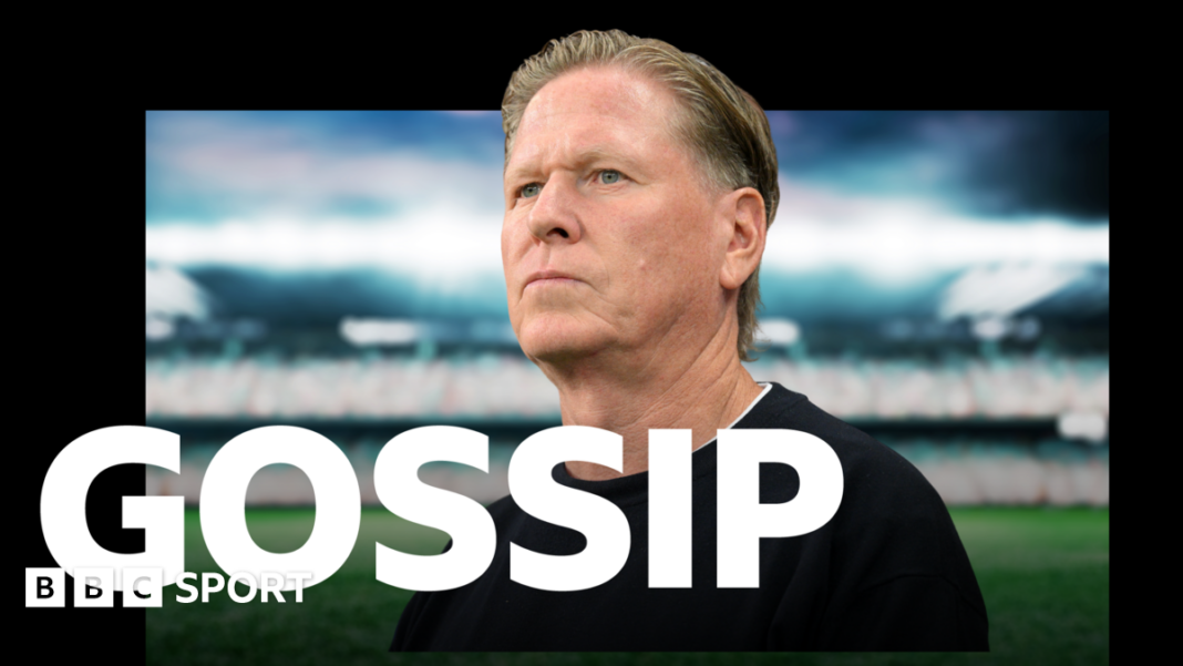 Škotski tračevi: Markus Gisdol otvoren za pregovore o Aberdinu; Celtic i Rangers oba ciljaju na Silasa Andersena Markus Gisdol stares into the distance as part of a