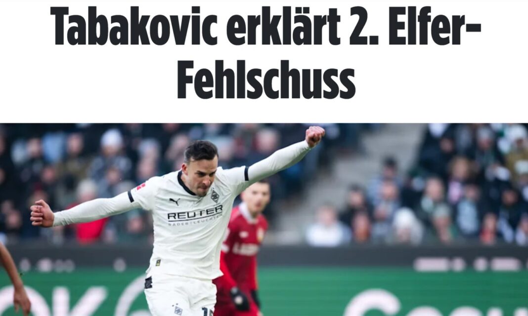 Tabaković za Bild: Promašeni penal je bio ključni trenutak