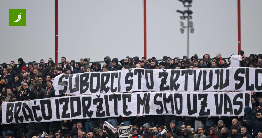 Torcida podigla poruku za uhićene nakon napada na Delije i pjesmom vrijeđala Zvezdu