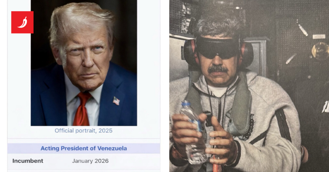 Trump objavio screenshot na kojem piše da je predsjednik Venezuele Trump objavio screenshot na kojem piše da je predsjednik Venezuele