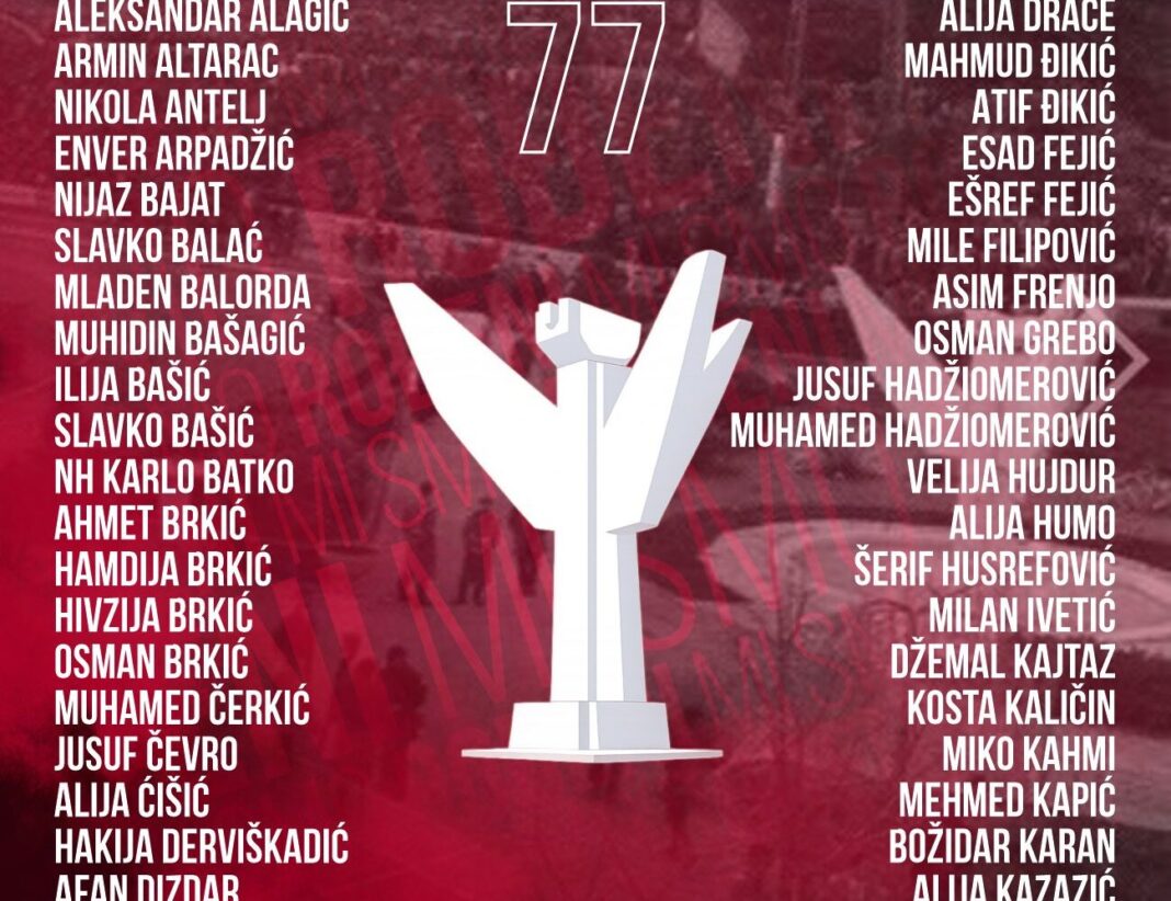 Velež se oglasio žestokim saopštenjem nakon što je na stadionu Pod Bijelim brijegom srušen spomenik posvećen njihovim igračima