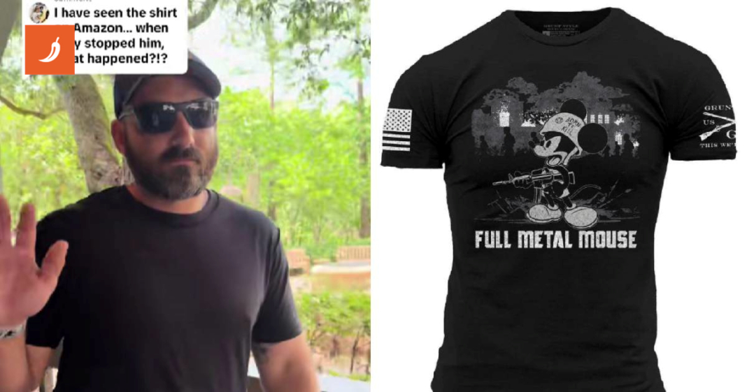 Došao u Disneyland s “neprimjerenom” majicom, tražili ga da je okrene naopako Došao u Disneyland s “neprimjerenom” majicom, tražili ga da je okrene naopako