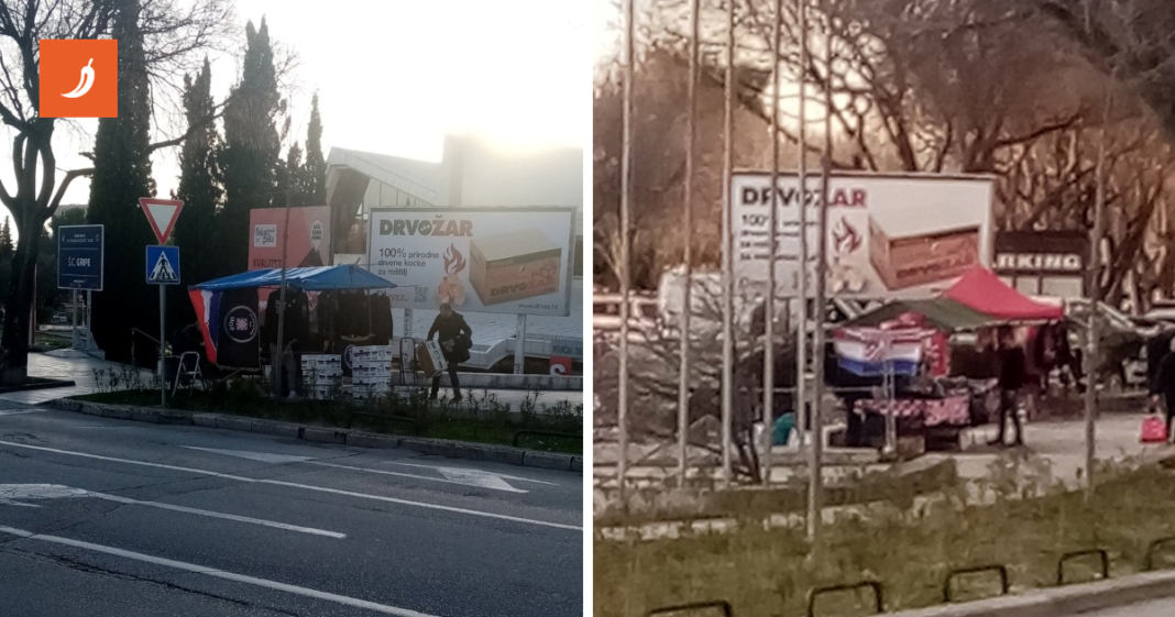 Na Gripama postavljeni štandovi prije MPT-a, uklonjeni su: “Koncert može, vašar ne”