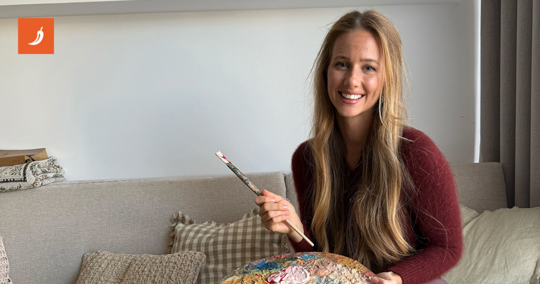 Dala otkaz u Njemačkoj i doselila se u Split. Tamo ljudi čekaju da kupe njene slike