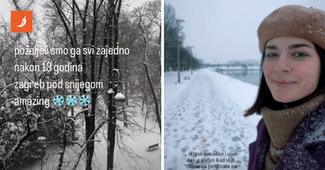 Poznate Hrvatice pokazale kako uživaju u snijegu, Instagram je pun objava