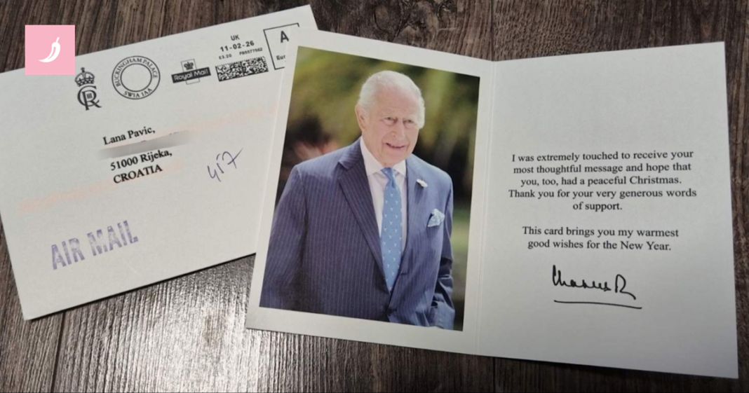 Riječki učenici primili božićnu čestitku od kralja Charlesa