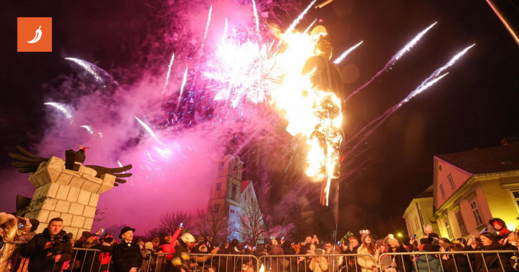 FOTO Spaljivanjem Princa završen 200. Samoborski fašnik