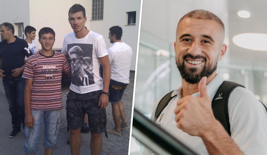 Đakovac otkrio šaljivu reakcije Džeke na staru fotografiju pa poručio: Uz navijače možemo pobijediti i Italiju