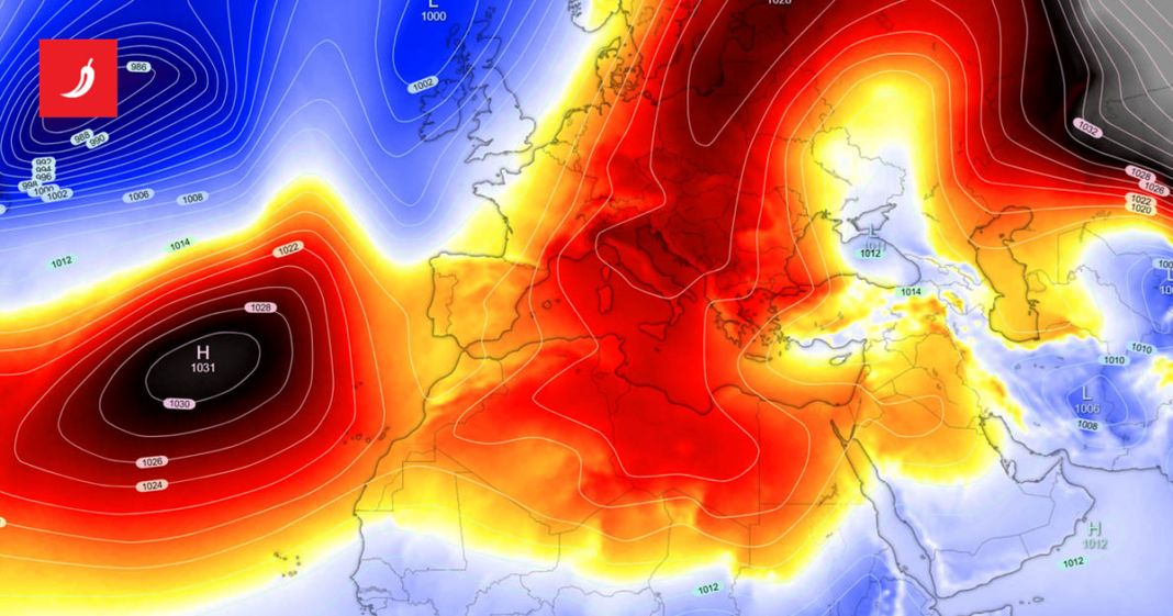 FOTO Meteorolozi objavili karte. Formira se toplinska kupola