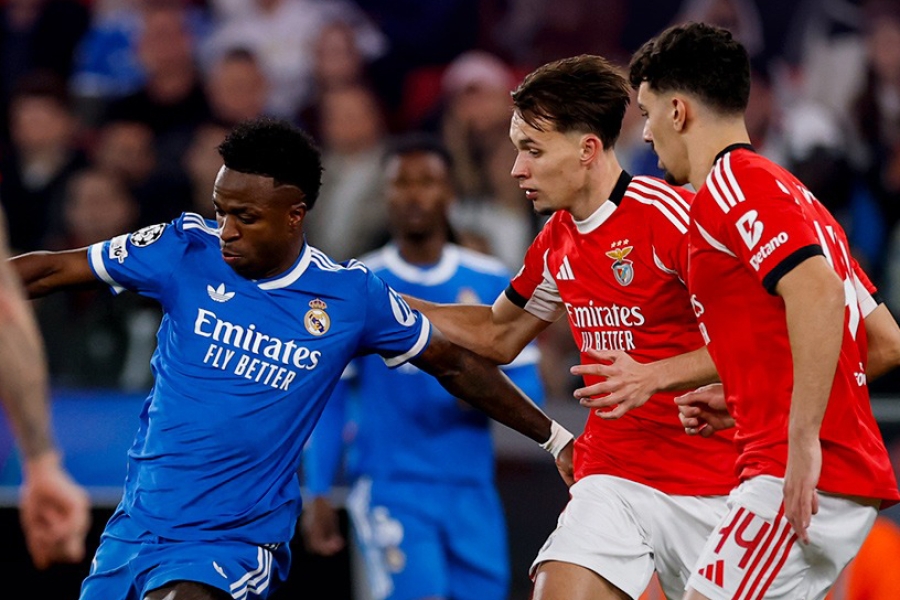 HAOS NA UTAKMICI IZMEĐU BENFICE I REAL MADRIDA: Šta je Mbappé rekao igraču koji je vrijeđao Viniciusa…